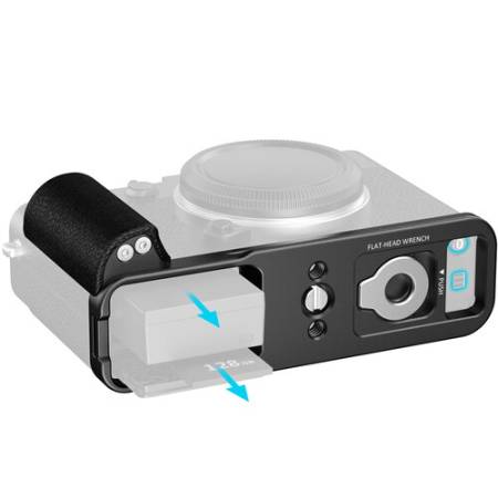 SmallRig 5448 - płytka L-kształtna + uchwyt, do FUJIFILM X-E5
